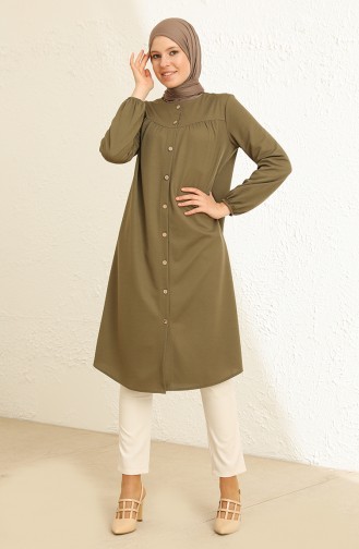 Tunique Vert khaki clair 1180-08