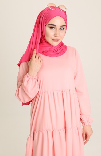 Light Pink İslamitische Jurk 1764-12