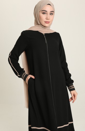 Schwarz Abayas 5659-01