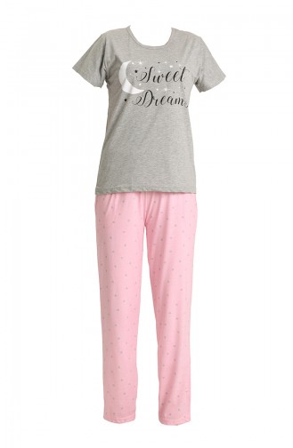 Grau Pyjama 2920.Gri