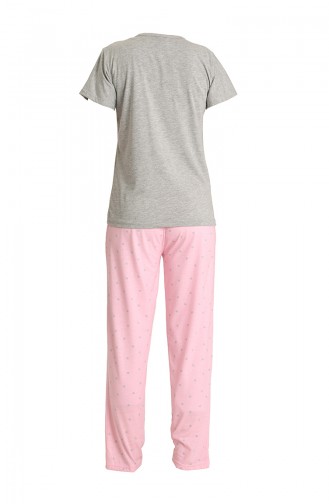 Grau Pyjama 2920.Gri
