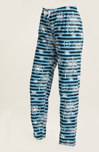 Blau Pyjama 3013.Mavi