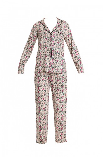 Lachsrosa Pyjama 2269.Somon