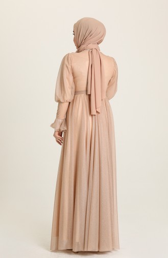 Habillé Hijab Beige 5367-27