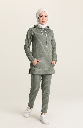 Grün Jogginganzüge 2484.Yeşil