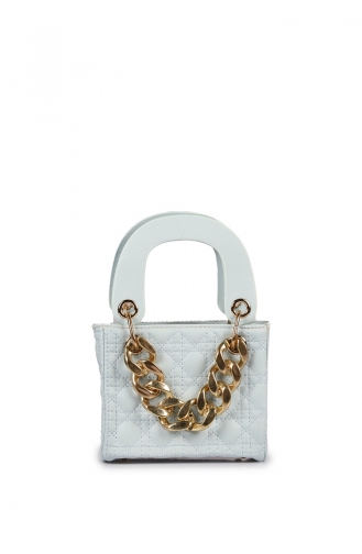 Babyblau Schultertasche 79Z-05