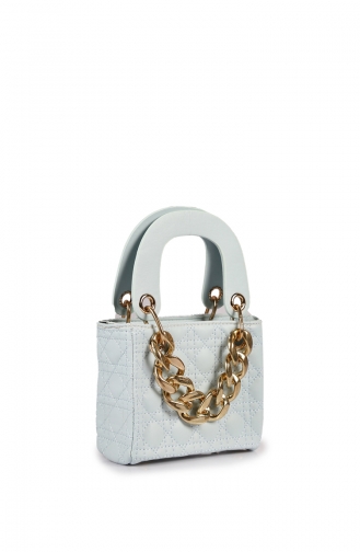 Babyblau Schultertasche 79Z-05