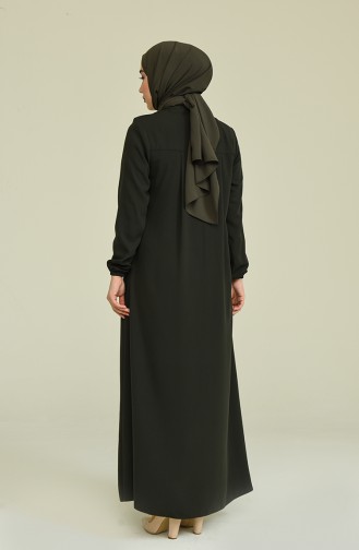 Khaki Abayas 3011-04