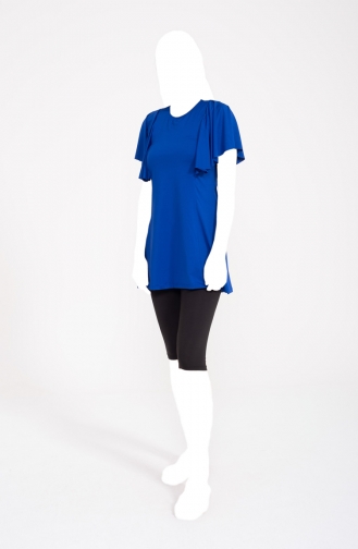 Saxon blue Swimsuit Hijab 1074-02