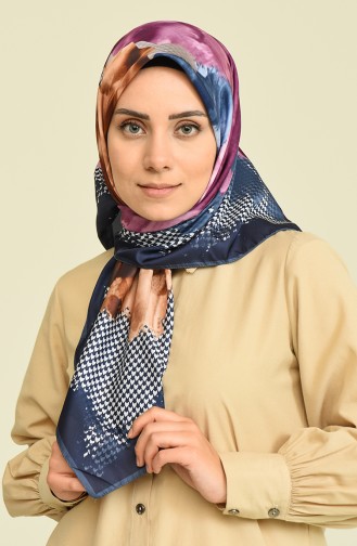 Navy Blue Hoofddoek 15304-02