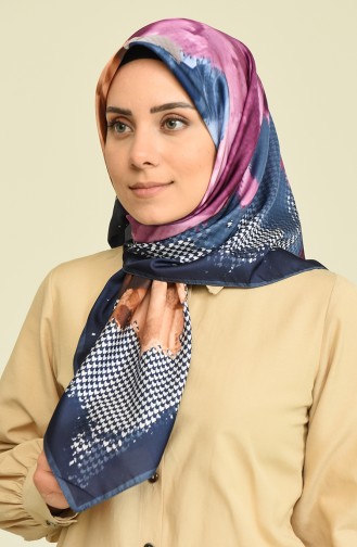 Navy Blue Hoofddoek 15304-02