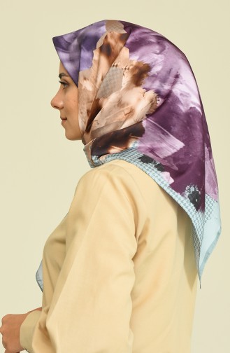 Purple Hoofddoek 15304-06