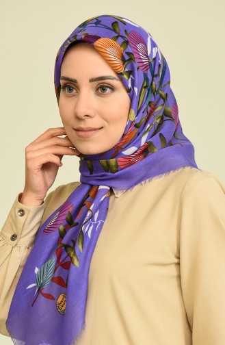 Purple Scarf 0753-02