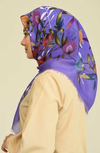 Purple Scarf 0753-02