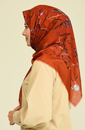 Brick Red Scarf 0758-03