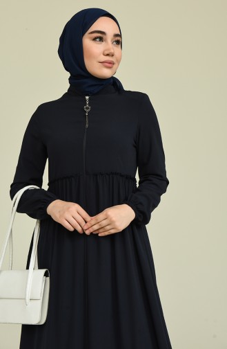 Abayas Bleu Marine 3000-02