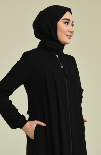 Black Abaya 3011-02