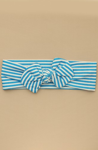 Bandana NBA086 Ecru Bleu 086