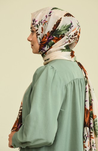 Creme Schal 0841-02