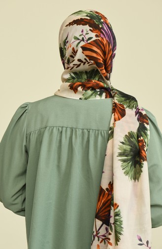 Creme Schal 0841-02