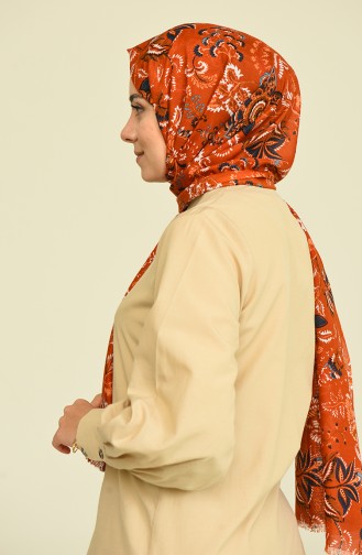 Brick Red Shawl 846-104