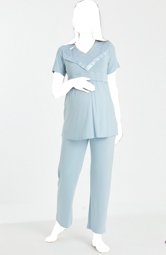 Blau Pyjama 4079-03