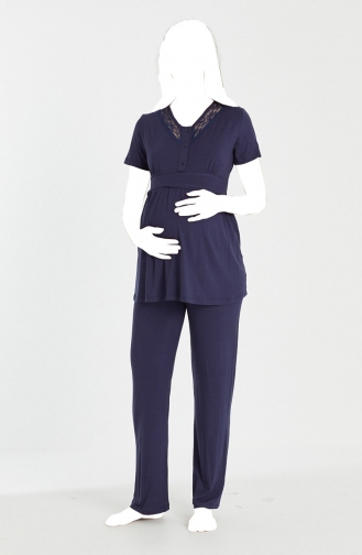 Navy Blue Pyjama 4080-01