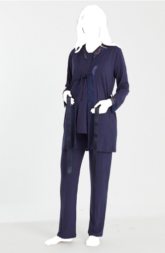 Pyjama Bleu Marine 4080-01