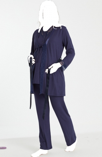 Pyjama Bleu Marine 4080-01