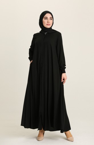 Black Abaya 3001-02