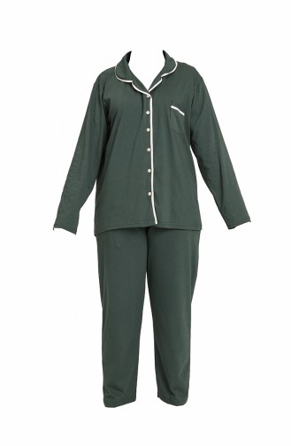 Grün Pyjama 2633.Yeşil