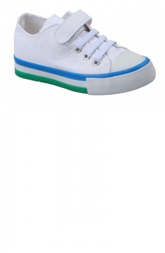  Children`s Shoes 02074.BEYAZ