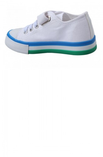  Children`s Shoes 02074.BEYAZ