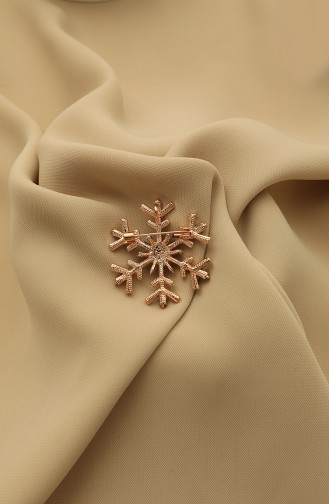 Navy Blue Brooch 7513-01