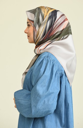 Khaki Scarf 15302-05