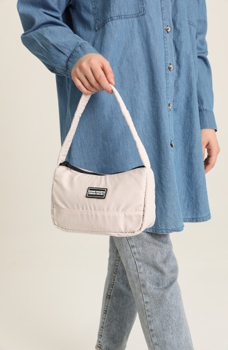 Beige Shoulder Bags 1669-02