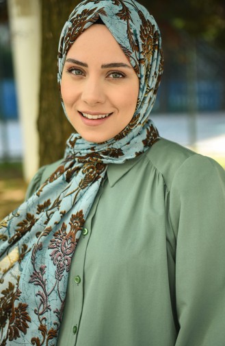 Sea Green Shawl 0836-101