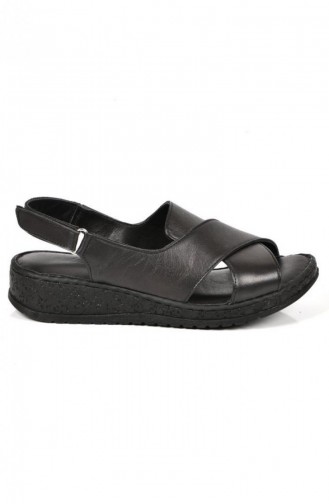  Summer Sandals 02171.SİYAH