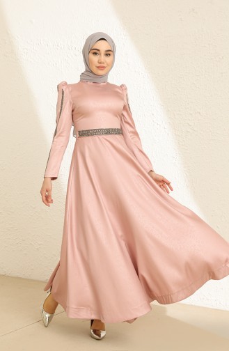 Habillé Hijab Rose Pâle 13433