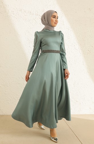 Minzengrün Hijab-Abendkleider 10421.Mint