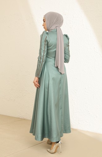 Minzengrün Hijab-Abendkleider 10421.Mint