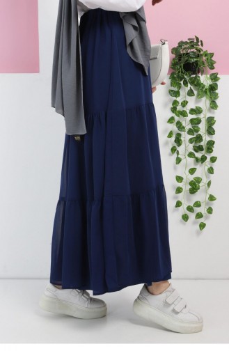 Indigo Skirt 10784.İndigo