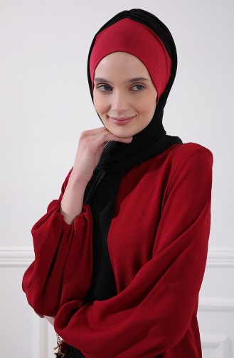 Claret red Ready to wear Turban 58853