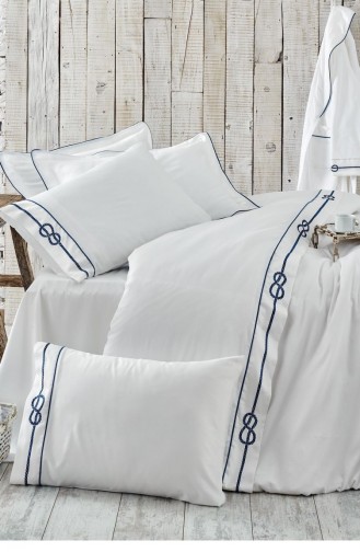  Bedlinen Set 220X240-R033.Beyaz