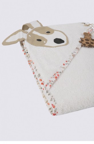 Ecocotton Dogi 4 Lü Erkek Bebek Panço Seti Organik Pamuk Nakışlı Krem 1 4 Yaş Nakışlı