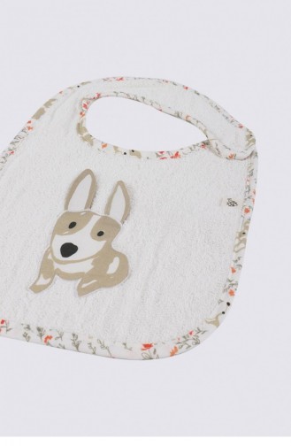 Ecocotton Dogi 4 Lü Erkek Bebek Panço Seti Organik Pamuk Nakışlı Krem 1 4 Yaş Nakışlı