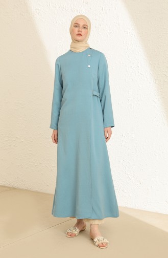 Blue Abaya 6824-11