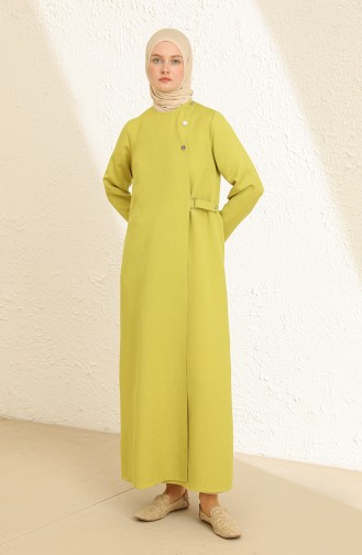 Abayas Vert pistache 6824-12