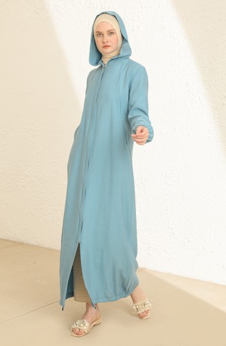 Blue Abaya 6913-02