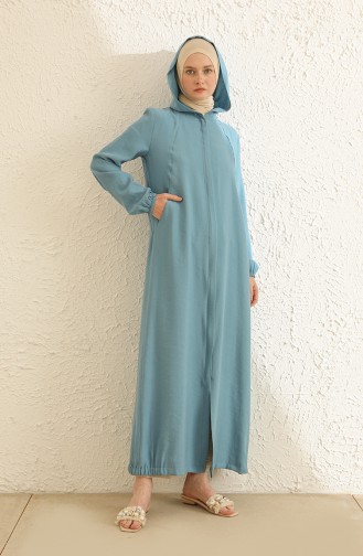 Blue Abaya 6913-02